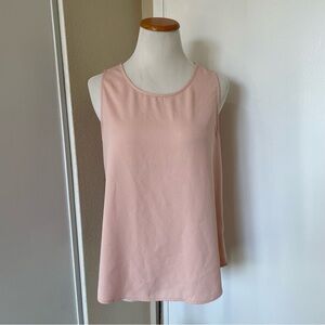 5 FOR $25 SALE 💗 Elegant Pink Sleeveless Top DR2 Small